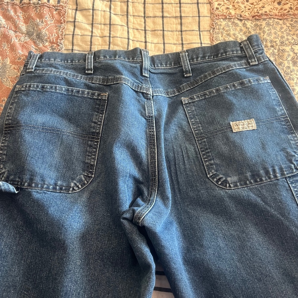 Men’s wrangler 36x30 carpenter jeans